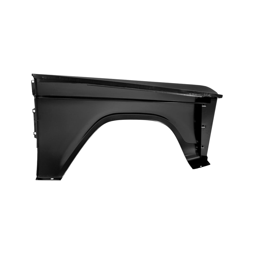 REPLACEMENT FRONT FENDER LH, 1966-1977, FOR FORD BRONCO, (STEEL)