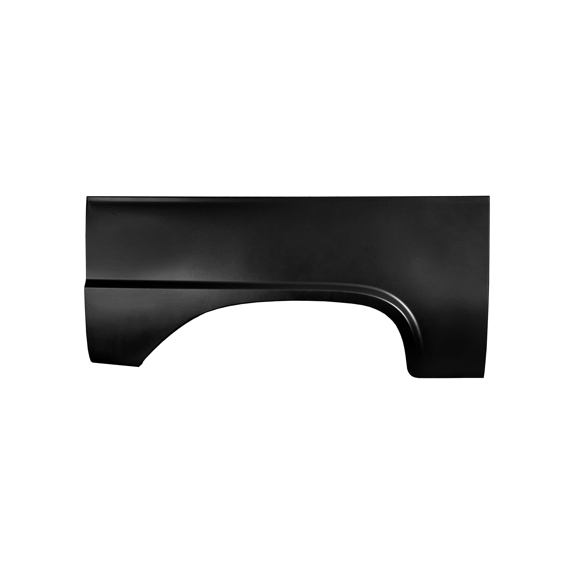 REPLACEMENT REAR UNCUT FENDER LOW RH, 1966-1977, FOR FORD BRONCO, (STEEL)