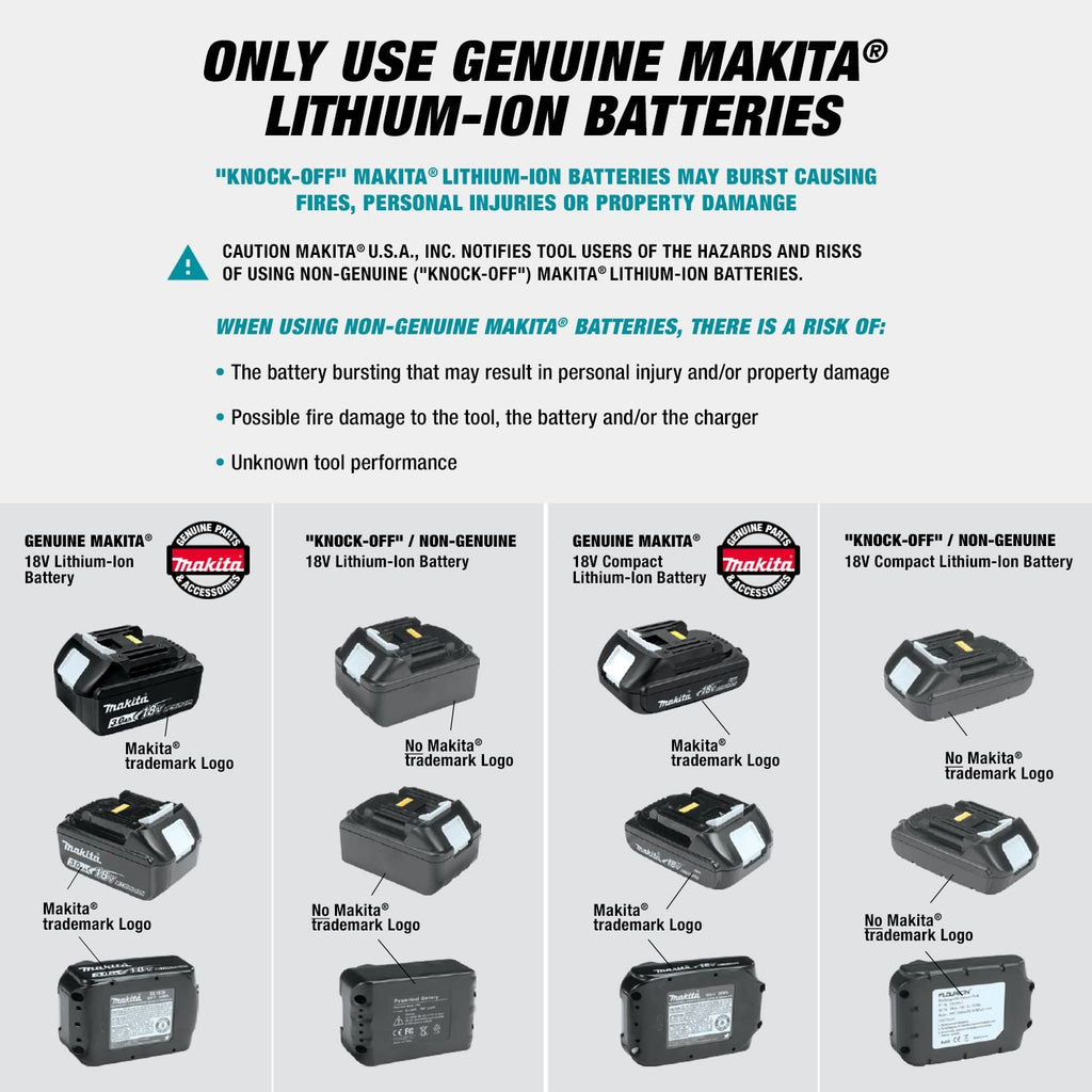 Makita BL1850B Batería de Ion de Litio 5.0Ah