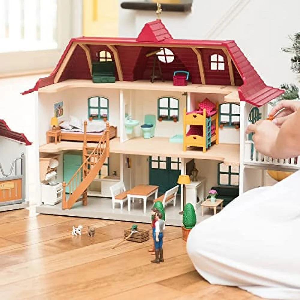 2025 Schleich – Horse Club: Casa de Campo y Establo junto al Lago con Accesorios, 192 Piezas