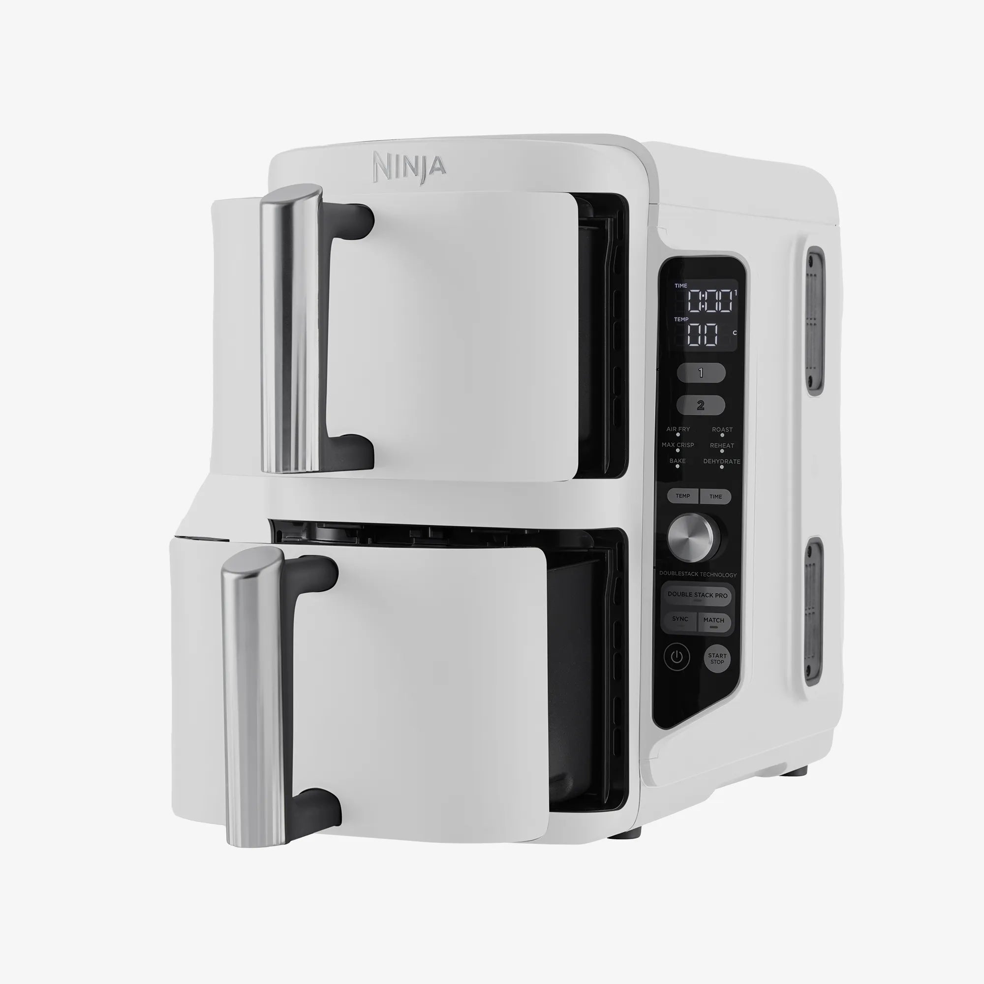 2025 Freidora de aire Ninja DoubleStack™ XXXL 9,5 L con 2 cajones