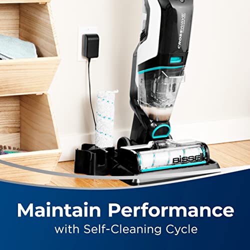 2025 Aspiradora Escoba 2 en 1 BISSELL CrossWave Cordless Max Sin Cable – Aspiración y Limpieza