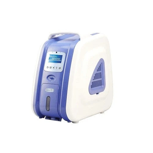 Generador Portátil de Concentrador de Oxígeno COXTOD para Hogar, Ajustable 1-5L/min, 93% de Alta Pureza de Aire, Modelo AM-1