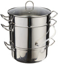 Norpro 619 Extractor de Jugo y Vaporera de Acero Inoxidable