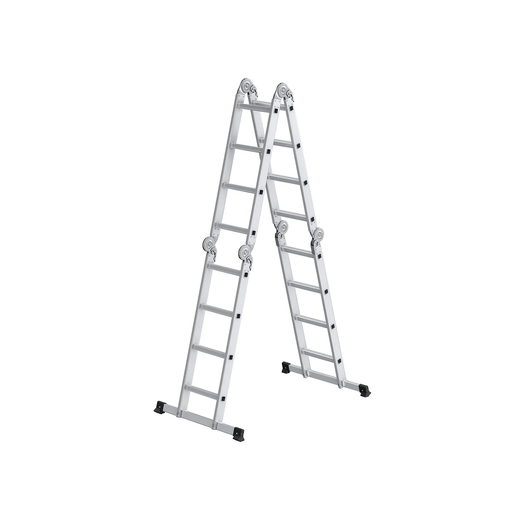 2025 Escalera de aluminio – Escalera ligera y resistente de aluminio para un uso versátil