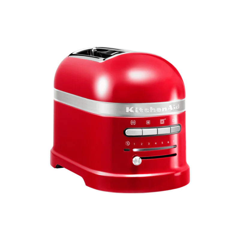 2025 Set de desayuno KitchenAid Artisan con hervidor 5KEK1522, tostadora de 2 ranuras 5KMT2204 y soporte para panecillos