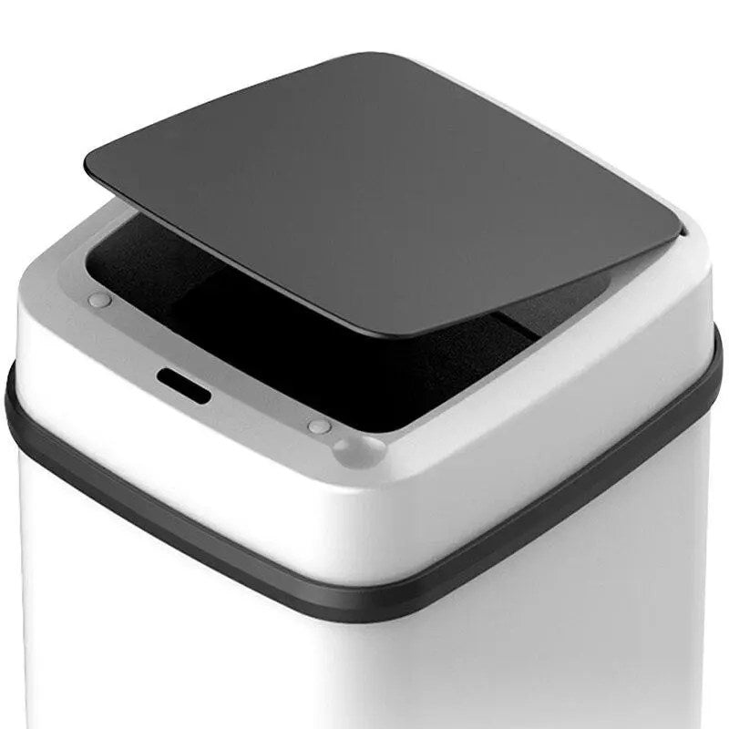 2025 Cubeta de Basura de Cocina con Sensor de Movimiento Automático y Tapa Sin Contacto
