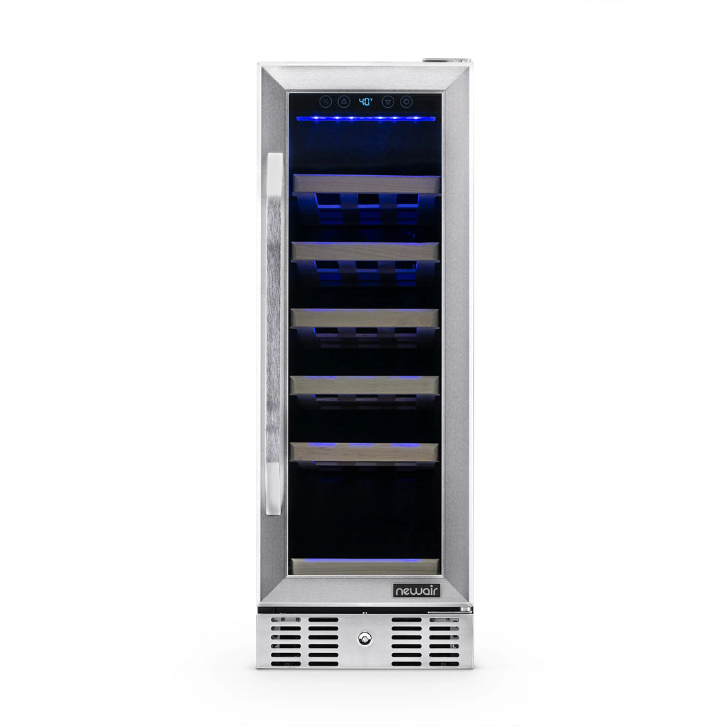 2025 Refrigerador de Vinos Empotrable Newair – Acero Inoxidable