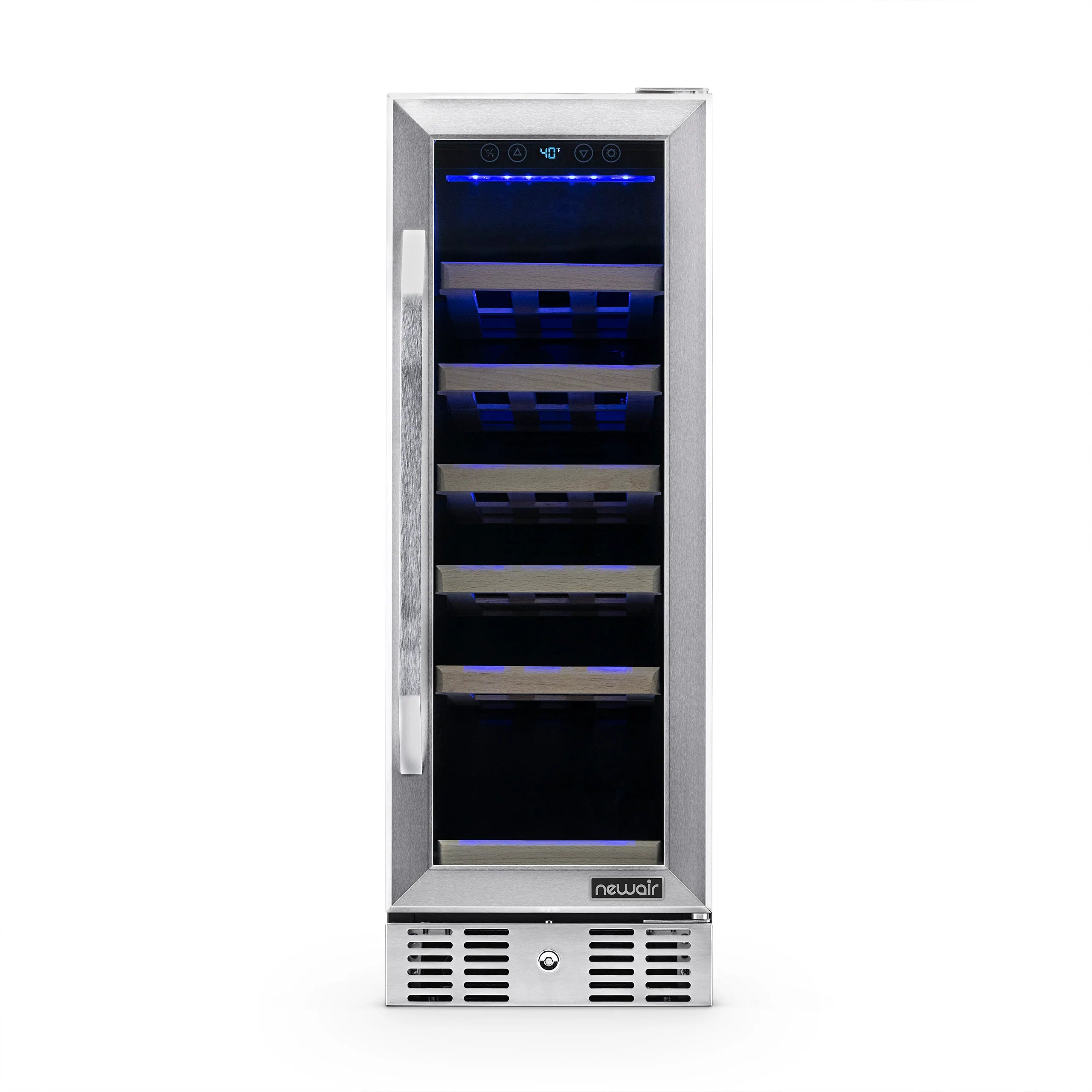 2025 Refrigerador de Vinos Empotrable Newair – Acero Inoxidable