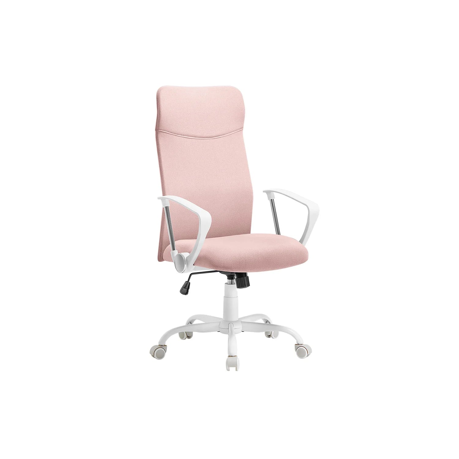 Silla de Oficina de Tela Giratoria y Tapizada