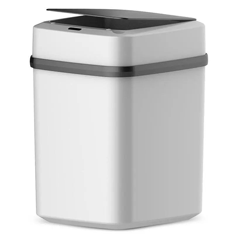 2025 Cubeta de Basura de Cocina con Sensor de Movimiento Automático y Tapa Sin Contacto
