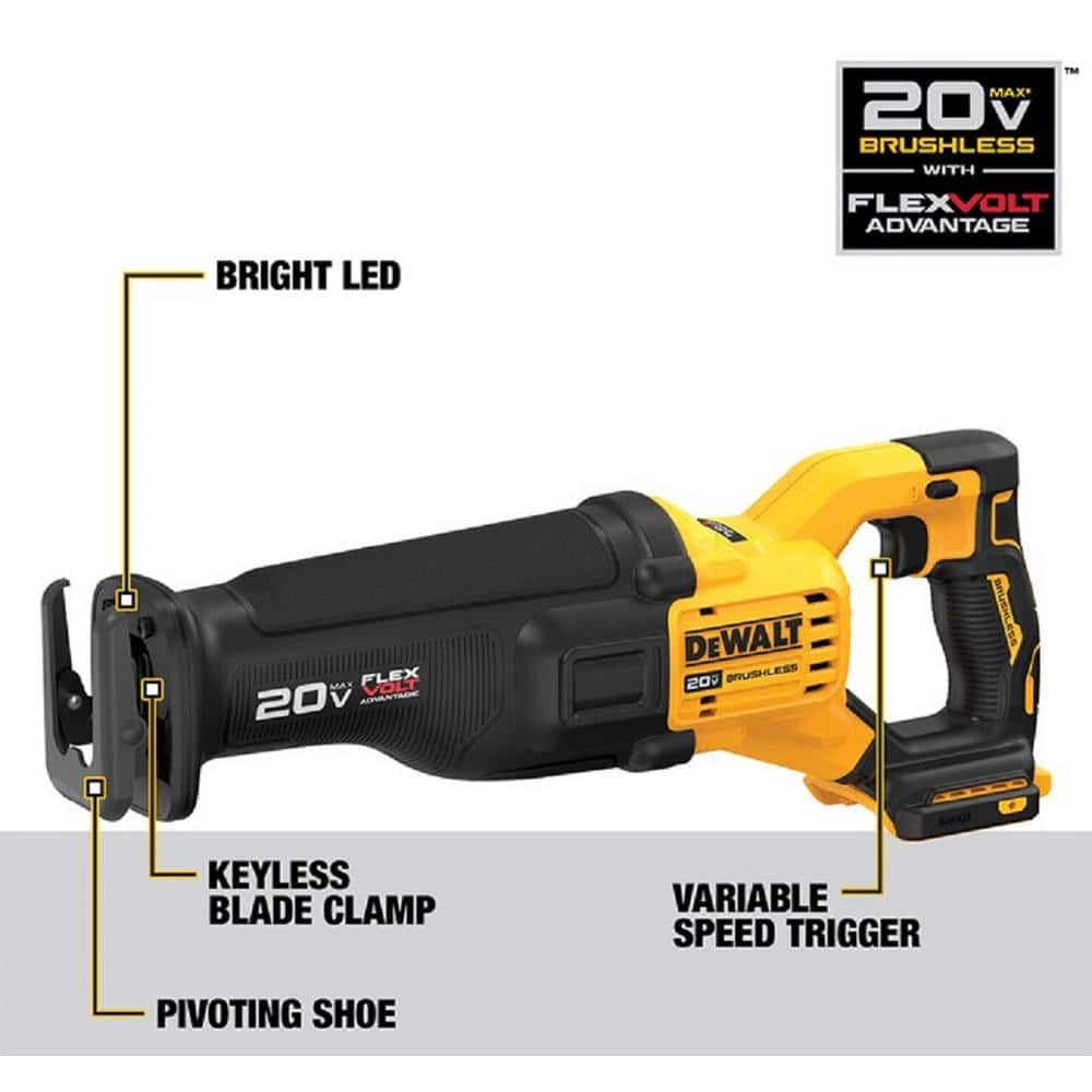 2025 Kit de Herramientas 5 en 1 20V MAX Sin Cable con Motor Sin Escobillas, Baterías de 4.0Ah (2) y Cargador DCKTS599M2
