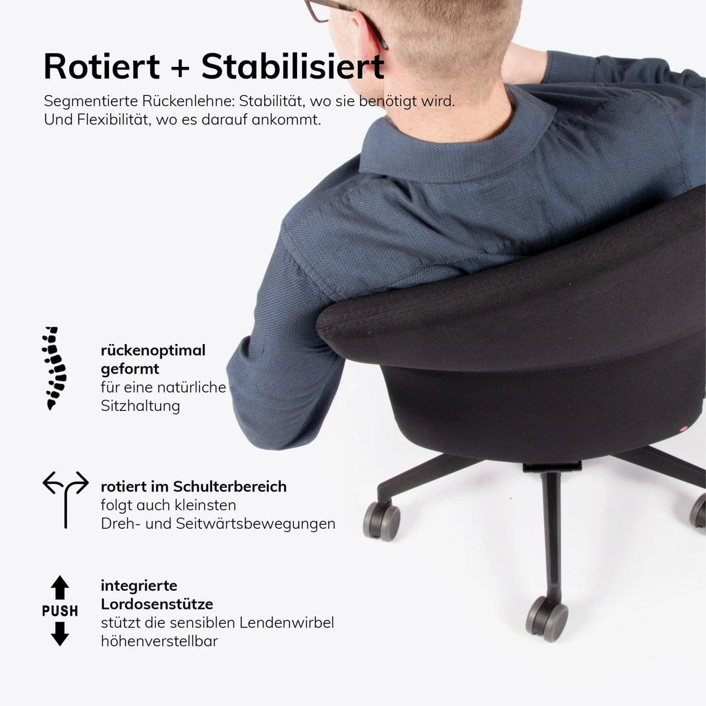 2025 Silla de Oficina Ergonómica lento Agilis AG10 | Gama de Colores | Tejido Bondai | Reposabrazos