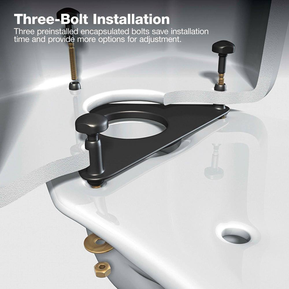 Inodoro KOHLER Extra Alto Highline Arc de Dos Piezas con Descarga Simple 1,28 GPF, Alargado, Blanco (Asiento Incluido)