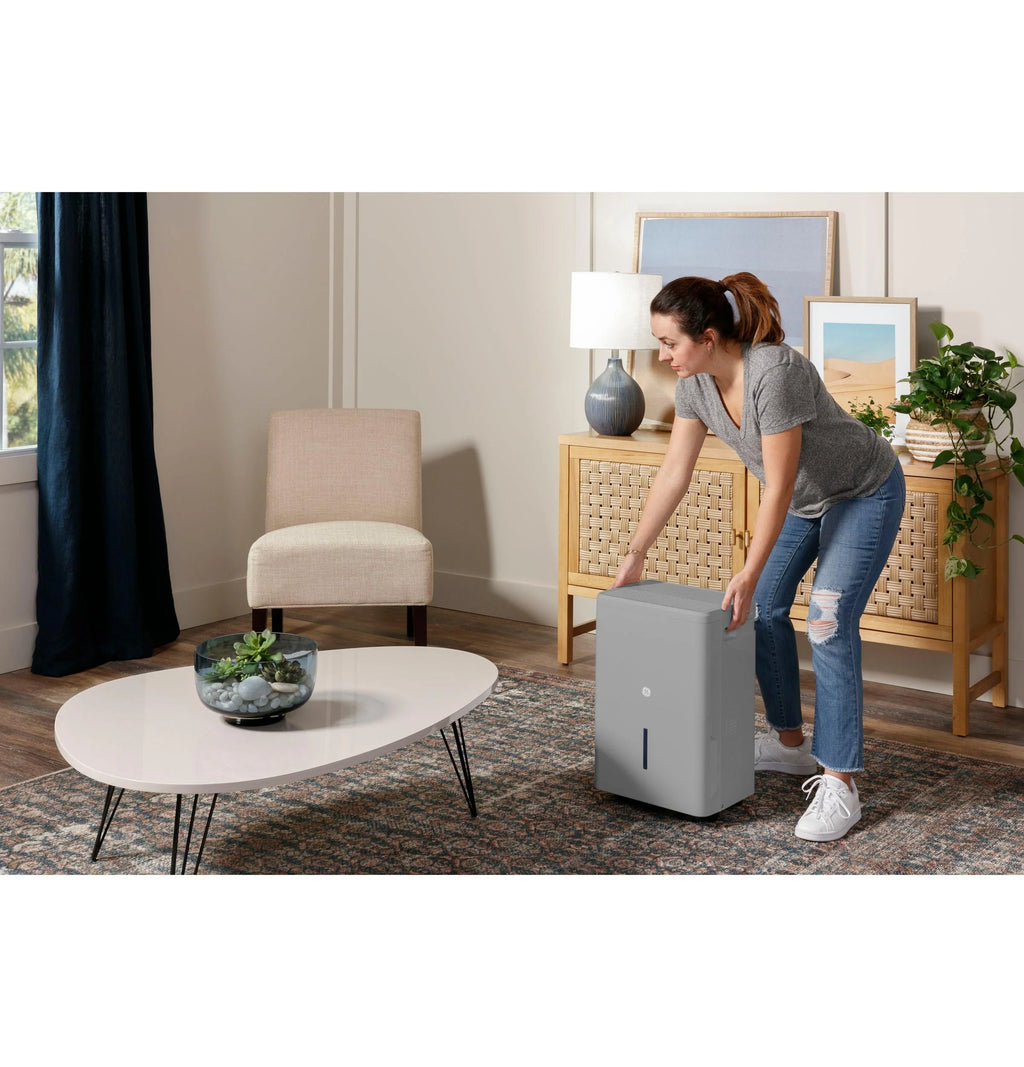 2025 GE Appliances APHR50LB – Deshumidificador Portátil con Bomba Integrada y Smart Dry, Certificado Energy Star®