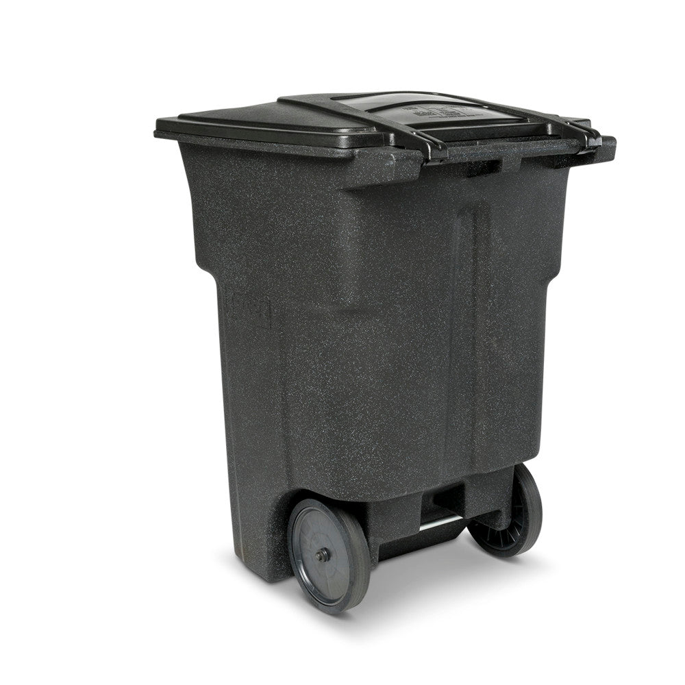 2025 Contenedor de basura Toter de 96 galones con ruedas silenciosas y tapa
