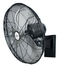 2025 Ventilador mural oscilante de alta velocidad iLiving de 18" para exterior, 4150 CFM, motor resistente a condiciones extremas, velocidad variable, ideal para taller, garaje, veranda, uso comercial e industrial, 18 pulgadas, color negro