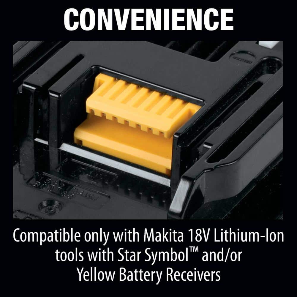 2025 Paquete de Batería de 18V LXT y Cargador Rápido Optimum (5.0Ah) con bono 18V LXT Sin Escobillas Cortadora/Amoladora Angular BL1850BDC2XAG04