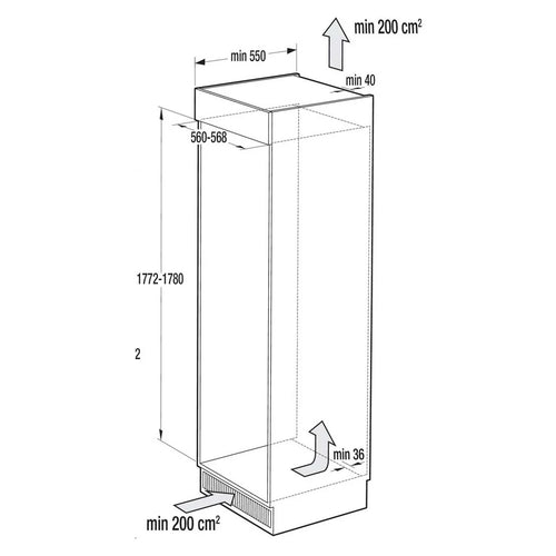 2025 Gorenje EB Frigorífico Combi NoFrost NRKI418EP1