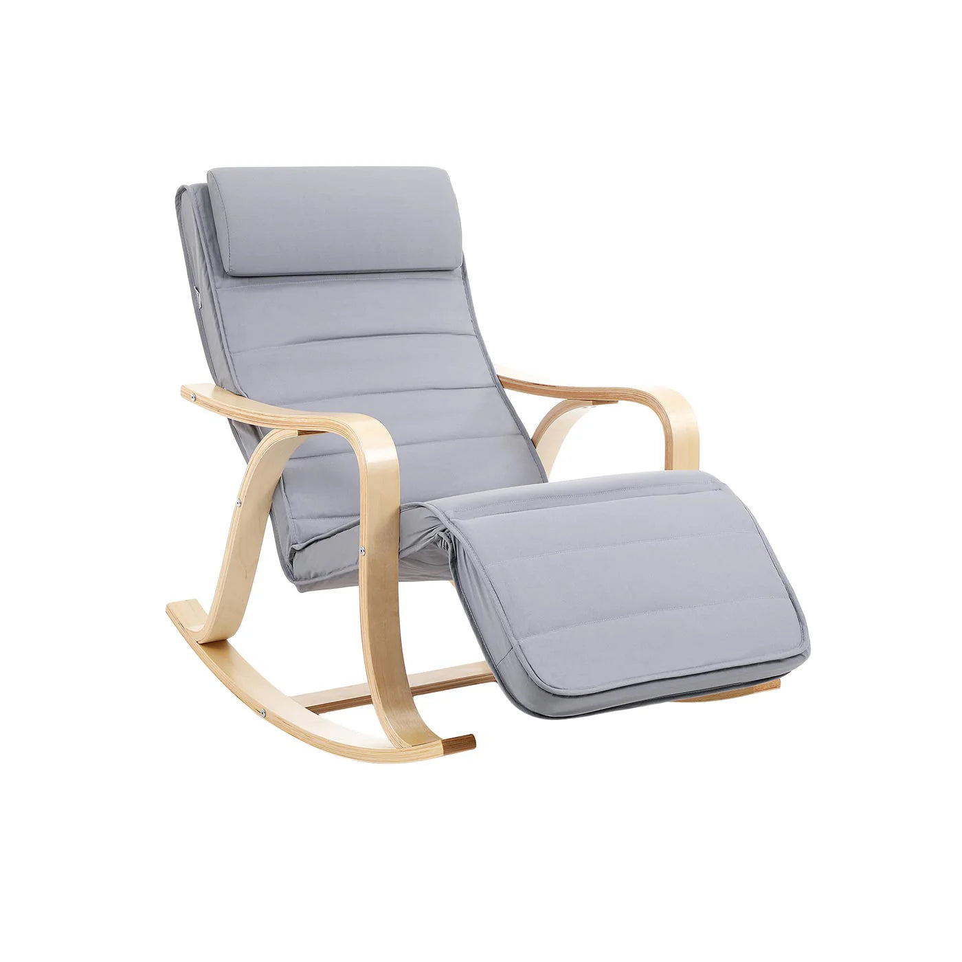 Silla Mecedora de Madera Maciza