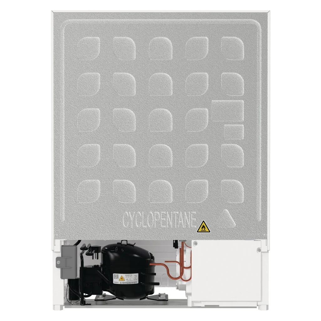 2025 Refrigerador Gorenje EB con puerta fija y control electrónico