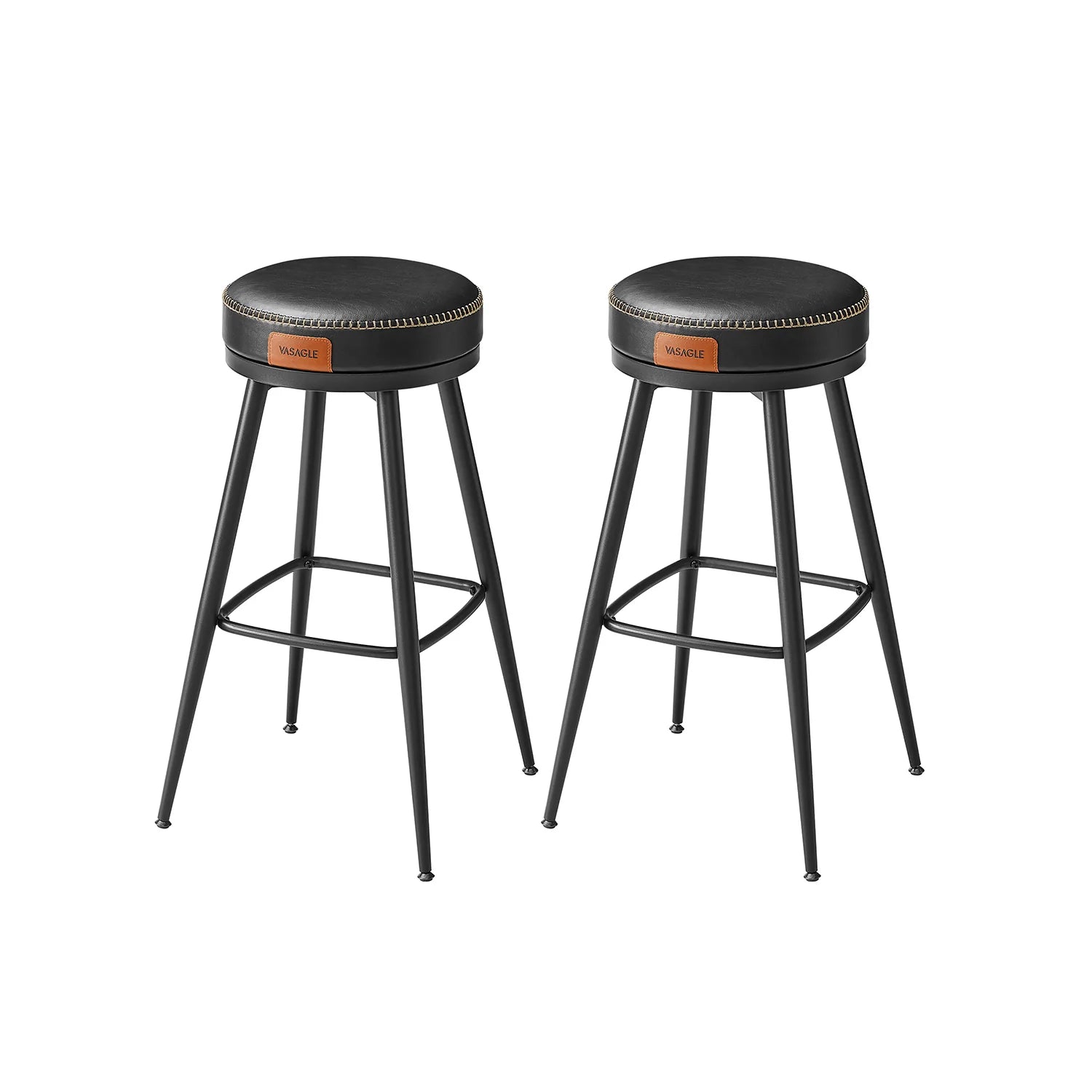 EKHO Colección - Juego de 2 Taburetes de Bar