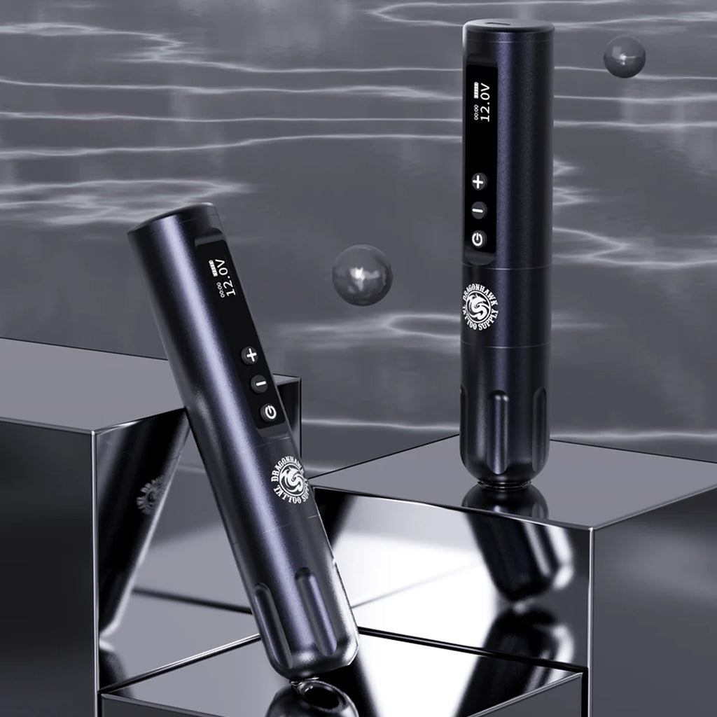 Máquina de Tatuaje Wireless Dragonhawk X9 con recorrido de 3.5 mm