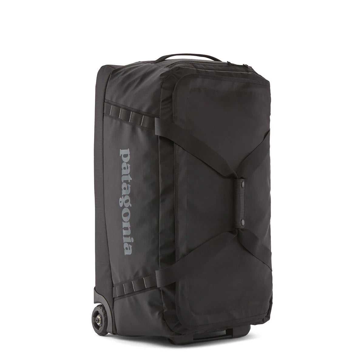 2025 Black Hole Wheeled Duffel 70L - Bolsa con ruedas de tejido reciclado