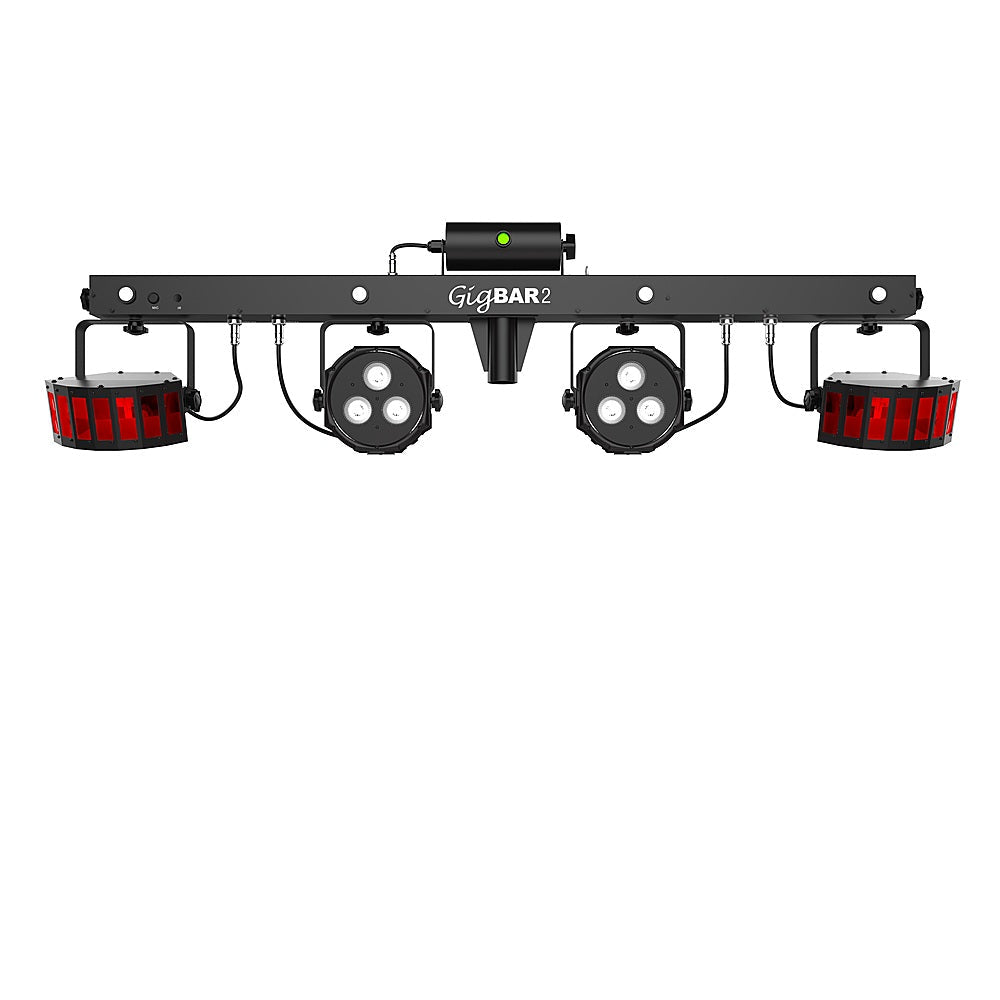 2025 Paquete de Iluminación CHAUVET DJ GigBAR 2 – Negro
